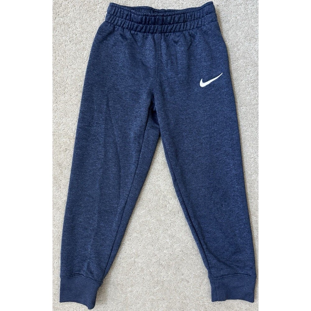 Nike Boy  5/6 Blue Logo Pull On Joggers